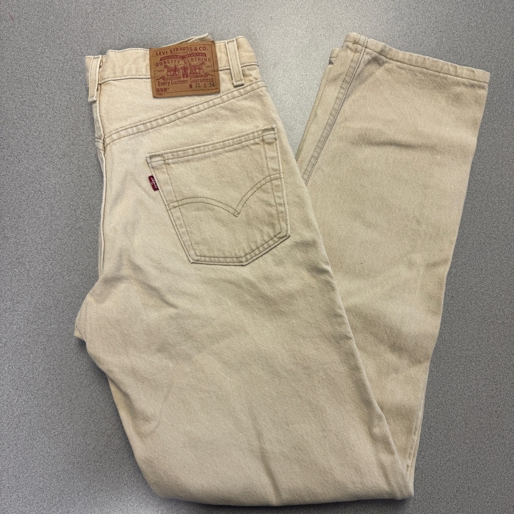 Levi's Beige Jeans